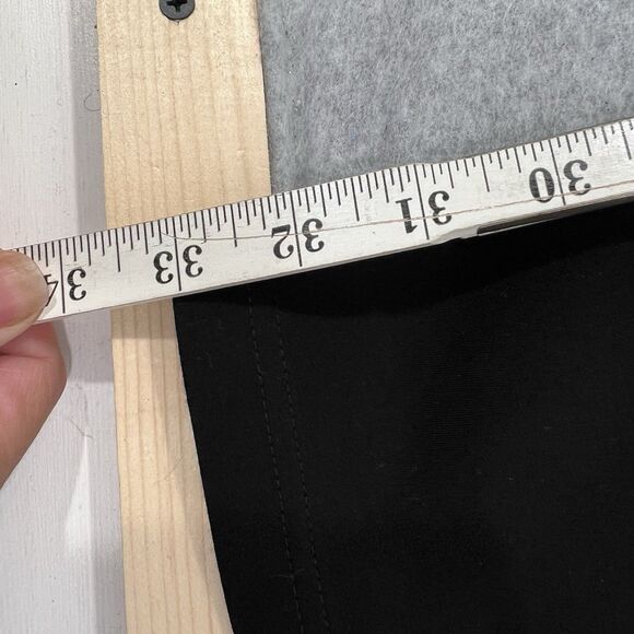 Betabrand Classic Dress Yoga Pants 2XL Long 33 inseam Ponte Knit Black Boot-Cut - Picture 8 of 11